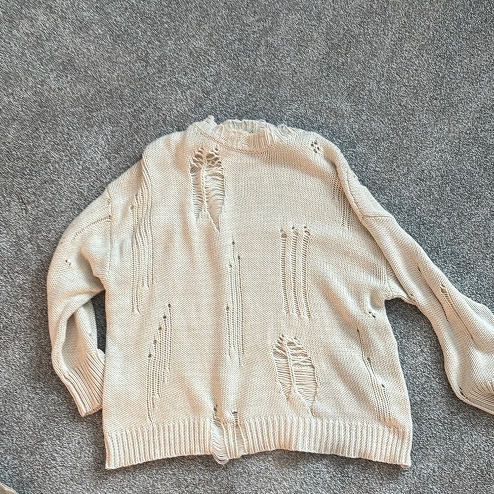 Women's Cream Sweater
